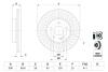 Диск тормозной BOSCH 0986479E53 (фото 5)