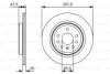 Диск гальмівний BOSCH 0986479S27 (фото 1)