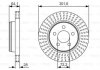 Тормозной диск DODGE Nitro''F''2,8-4,0''06-11 0986479U04