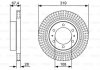 Тормозной диск TOYOTA Hilux/Fortuner 'F'2,4-2,7'04>> 0986479W47