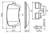 Гальмівні колодки, дискові BOSCH 0 986 494 731 (фото 1)