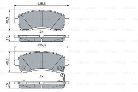 Автозапчастина BOSCH 0986494754 (фото 1)