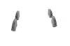 Тормозные колодки пер. NISSAN Micra, Note 03- RENAULT Clio, Kangoo 1.5DCI BOSCH 0986494856 (фото 4)