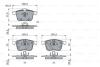 Комплект гальмівних колодок передн, OPEL SIGNUM, VECTRA C, VECTRA C GTS, SAAB 9-3, 9-3X 1.8-3.2 08.02-02.15 BOSCH 0986494959 (фото 7)