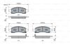 Комплект гальмівних колодок передн, BUICK ENCLAVE, CHEVROLET COLORADO, TRAILBLAZER, GMC ACADIA 3.6/4.2/5.3 09.01- BOSCH 0986494966 (фото 1)