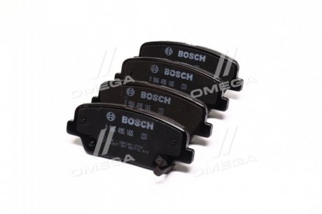 Гальмівні колодки дискові - заміна на 0986495370 BOSCH 0986495165 (фото 1)