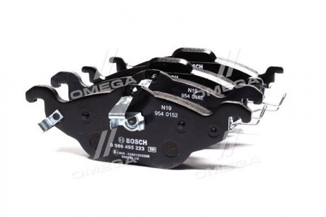 Тормозные колодки дисковые PR2 - замена на 0986424456 BOSCH 0986495223 (фото 1)