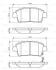 Колодки тормозные дисковые premium 2 BOSCH 0986495242 (фото 1)