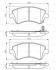Тормозные колодки дисковые TOYOTA Corolla \&#039;\&#039;F\&#039;\&#039;&gt;&gt;02 PR2 BOSCH 0986495243 (фото 1)