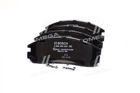 Тормозные колодки BOSCH 0986495252 (фото 1)