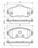 Комплект тормозных колодок BOSCH 0986495304 (фото 1)
