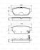 Комплект тормозных колодок BOSCH 0986495326 (фото 1)