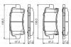 Комплект гальмівних колодок дискове гальмо BOSCH 0986495444 (фото 1)