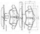 Комплект тормозных колодок, дисковый тормоз BOSCH 0 986 TB2 030 (фото 1)