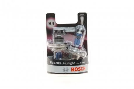Лампочка H4 (12В, 60/55Вт, тип гнізда: P43T) BOSCH 1987301435