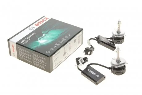 Лампа світлодіодна LED Gigalight P43t (H4) 12 V 30 W Duobox cool BOSCH 1987301554