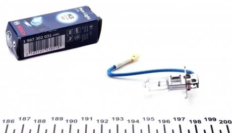 Лампочка Pure Light галоген H3 (12 В, 55 Вт, тип гнізда: PK22S) BOSCH 1 987 302 031