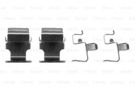 Комплектуючі, колодки дискового гальма BOSCH 1987474428