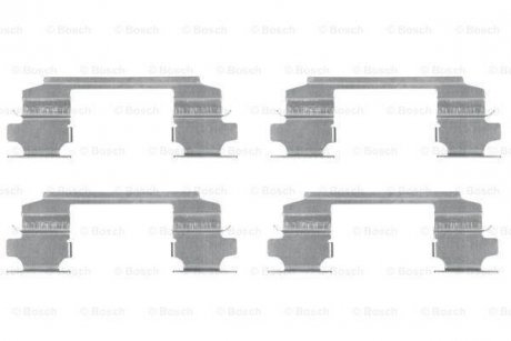 Комплектующие, колодки дискового тормоза BOSCH 1987474436 (фото 1)