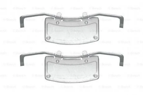 Монтажний набір гальмівних колодок AUDI A8 D3 VW PHAETON 2.8-6.0 04.02-03.16 BOSCH 1987474445