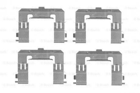 Комплектующие, колодки дискового тормоза BOSCH 1987474450 (фото 1)
