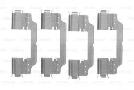 Комплектующие, колодки дискового тормоза BOSCH 1987474451 (фото 1)