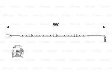 Автозапчастина BOSCH 1987474514