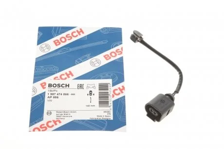 Датчик износа, тормоз. BOSCH 1 987 474 566