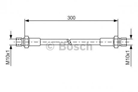 Тормозной шланг BOSCH 1 987 476 286 (фото 1)