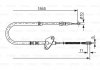 Трос, стояночная тормозная система 1987477119