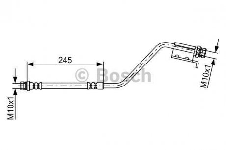 Шлангопровод BOSCH 1 987 481 876 (фото 1)