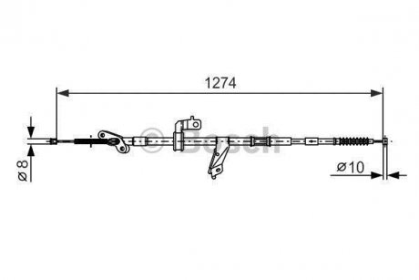 Автозапчастина BOSCH 1987482366