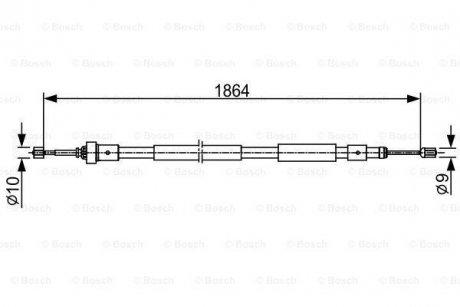 Автозапчастина BOSCH 1987482408 (фото 1)