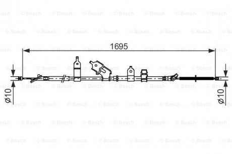 Автозапчастина BOSCH 1987482464 (фото 1)