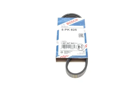РЕМІНЬ П-КЛИНОВИЙ 5PK825 BOSCH 1987947843