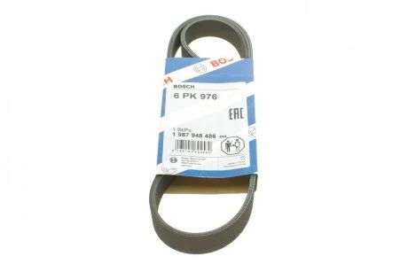 Пасок поліклиновий 6PK975/976 BOSCH 1 987 948 486
