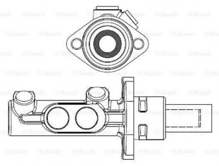 Главный тормозной цилиндр BOSCH F 026 003 942 (фото 1)