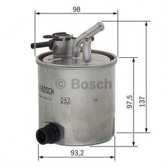 Паливний фільтр BOSCH F026402059