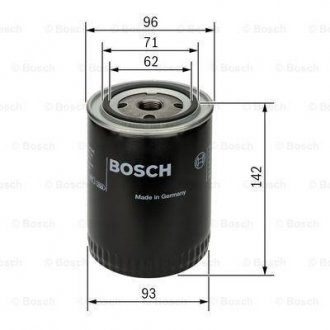 Фільтр, Гідравлічна система приводу робочого устаткування BOSCH F026407121 (фото 1)