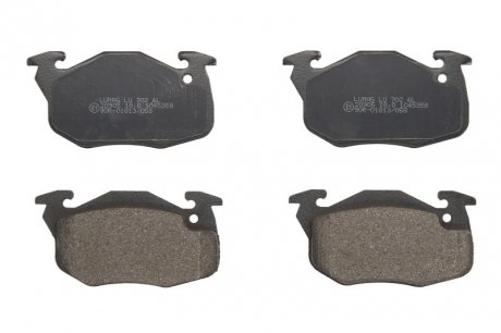 Гальмівні колодки, дискові BRECK 209060070200