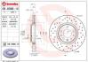 Tarcza ham. XTRA nawiercana, malowana BREMBO 0993691X (фото 1)