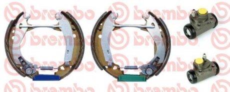 Комплект тормозных колодок BREMBO K61046 (фото 1)