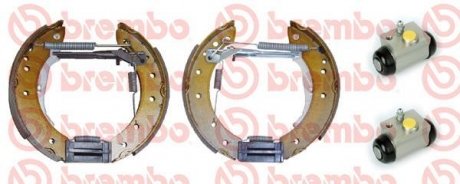 Гальмівні колодки (набір) BREMBO K61072 (фото 1)