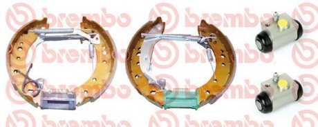 Гальмівні колодки (набір) BREMBO K61080 (фото 1)