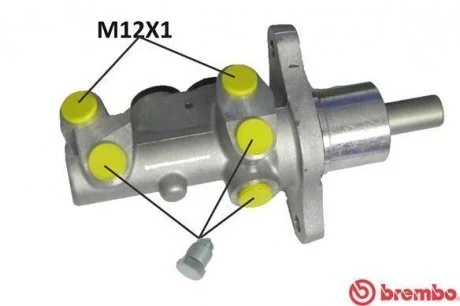 Головний гальмівний циліндр BREMBO M 06 027