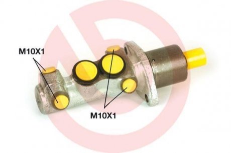 Головний гальмівний циліндр BREMBO M 61 020