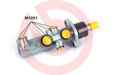 Головний гальмівний циліндр BREMBO M61043