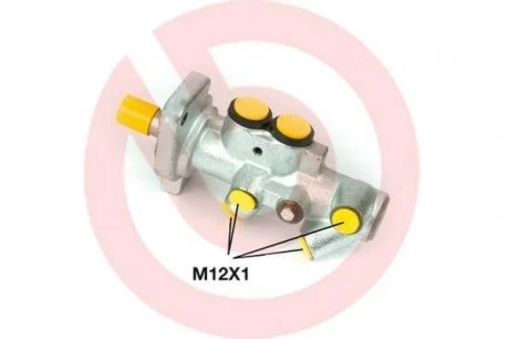 Головний гальмівний циліндр BREMBO M 85 016