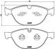 Комплект тормозных колодок, дисковый тормоз BREMBO P 06 066 (фото 1)