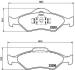 Комплект тормозных колодок, дисковый тормоз BREMBO P 24 054 (фото 1)